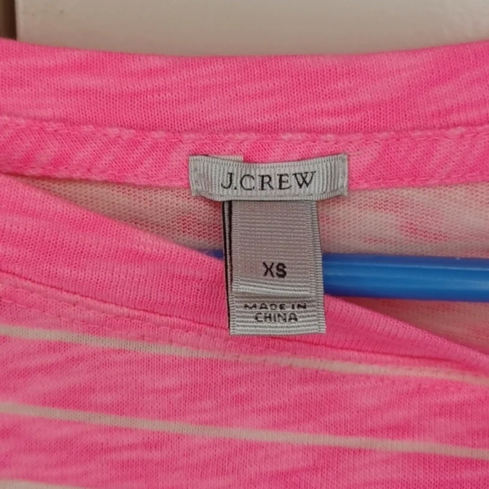 J. Crew 3/4 Sleeve Nautical Top, sz XS